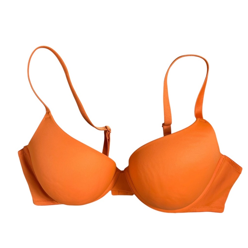 PINK Victoria's Secret Vibrant Orange Bra